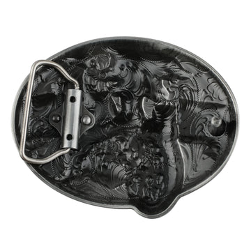 Motorcycle Girl Belt Buckle